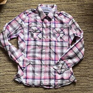 Marmot Women’s Plaid Long Sleeve Button Down